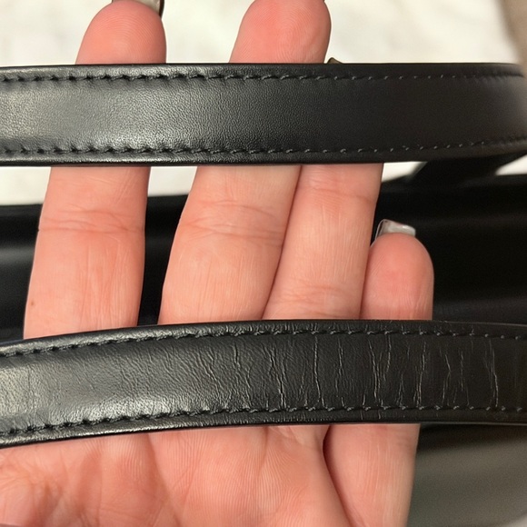 Authentic vintage BURBERRY Handbag leather black - Picture 8 of 12